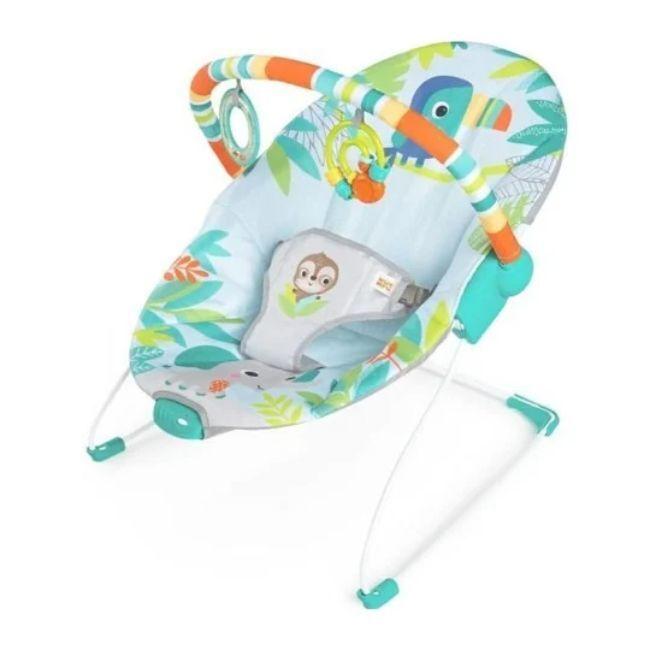 Transat Bébé Bright Starts Rainforest Vibes 0-6 mois jusqu'à 9 kg Comme neuf -  reconditionné disponible sur Label Emmaüs